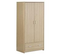 Babymore Luno Veni Wardrobe - Oak