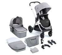 Babymore MeMore V2 Pram Pushchair 11 Piece Bundle - Silver