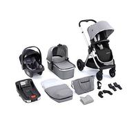 Babymore Memore V2 Travel System 13 Piece Coco i-size with Base - Silver