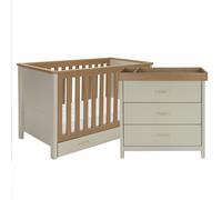 Babymore Mira 2 Piece Room Set - Cashmere Warm Oak