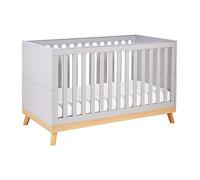 Babymore Mona Cot Bed - Grey