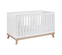 Babymore Mona Cot Bed - White