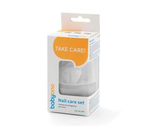 BabyOno Set Nail Care for Children and Babies Gray