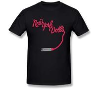BabyPaper Men's New York Dolls T Shirt T-Shirt Black S