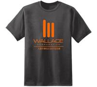 BabyPaper Mens Wallace Corporation Bladerunner 2049 T Shirt Nex6 Replicant Tyrell T-Shirt Black XL