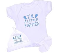 BabyPrem Premature Baby Bodysuit Hat Mittens Gift Set Clothes 3.5-5.5lb BLUE P2