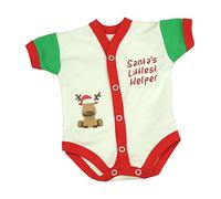BabyPrem Premature Baby Bodysuit Santa's Little Helper Boy Girl 1.5-3.5lb Prem 1