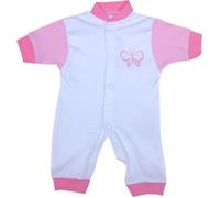 BabyPrem Premature Baby Romper Playsuit Clothes Girls Pink Butterfly 1.5-3.5lb 32-38cm