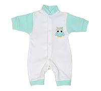 BabyPrem Premature Baby Romper Playsuit Penguin Owl Clothes 1-3lbs OWL 32-38cm