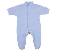BabyPrem Premature Early Baby Clothes Boys Cotton Sleepsuit Blue Up to 1.5lb 26-30cm