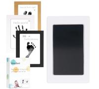 BabyQunt Inkless Baby Hand and Footprint Kit,Clean-Touch Ink Pad Kit,Safe No Mess Printing Infant Hand Foot Stamp,1 Pack Newborn Inkless Print Pads Best Keepsake or Gifts for Family