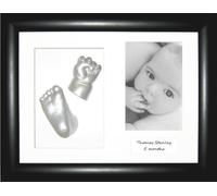 BabyRice Baby Casting Kit Black 3D Box Frame & Metallic Silver Paint