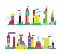 BABY'S CLAN Modular Caste Wall Sticker