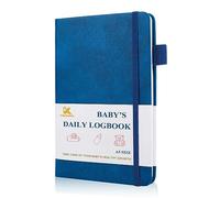 Baby's Daily Log Book - A5 Baby Care planner for Newborns, Schedule for Tracking Newborn's Daily Routine, 152 Easy to Fill Pages Track and Monitor Nursing, Sleep, Feeding, Diapers, Pumping - Marine