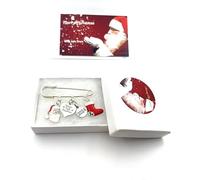 Baby's First Christmas 2024 Nappy Pin Baby Brooch Keepsake Charms with Gift Box