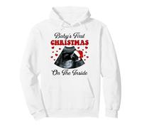 Baby's First Christmas On The Inside Pregnant Mom Pullover Hoodie