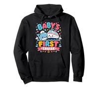 Baby's First Cruise Cute Whale Nautical Trip Pullover Hoodie