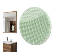 Babys Hair Wash Brush - Silicone Scalp Combs, Gentle Massage, Easy Grip Design, Suction Cup for Bath Storage | Gentle Cradle Cap Care, Infantt Cleaning, Newborns Grooming, Spa & Accessory