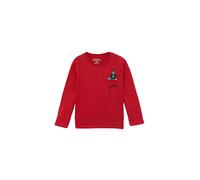 Baby's long sleeve T-shirt Guess Logo N6BI19-K8008 Rouge 24 monthes