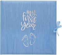Baby's My First Year Record Log Book to Commemorate Birth Through Their First Year on Earth - Blue