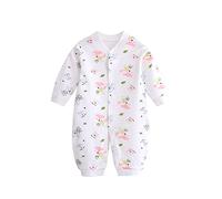 Babys Newborn Infant Girls Boys Spring Winter Floral Animals Fruits Long Sleeve Romper Jumpsuit Clothes Toddler Boy Knit Clothes Green