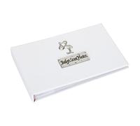 Baby's Scan Photo album with a stork design