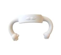 Babys Silicone Bottle Handles - Non Slip Training Grip, Flexible Cup Holder, Soft Feeding Accessory |Innovative Creative Drinking Attachment, Comfortable Support Design with Ring for Water Milk Bo