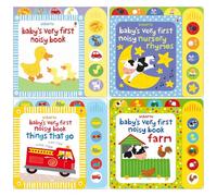 Baby's Very First Noisy Collection 4 Books Set By Fiona Watt & Stella Baggott (Baby's Very First Noisy Book, Nursery Rhymes, Things That Go & Farm)