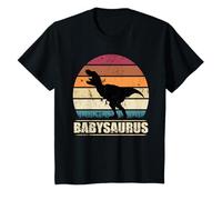 BabySaurus Newborn Baby Dino Toddlers Pajama Baby Dinosaur T-Shirt