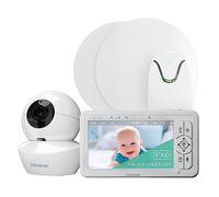 Babysense HD Video Baby Monitor with Night Light Camera & Baby Movement Monitor with Real-Time Alerts, Tracks Breathing Motion Irregularity, Non-Contact, 2-in-1