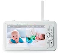 Babysense Parent Unit for HD S2 Video Baby Monitor 4000mA Battery - UK Adapter
