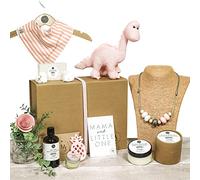 Babyshower Gift Baby Girl Pink Dinosaur, Newborn Hamper