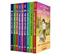 BabySitters Club Graphix 8-16 Collection 9 Books Set By Ann M. Martin (Logan Likes Mary Anne!, Claudia and the New Girl,Kristy and the Snobs,Good-bye Stacey Good-bye,Jessi's Secret Language & More)