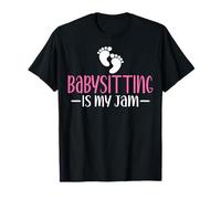 Babysitting is My Jam - Baby Lover Babysitter Babysitting T-Shirt
