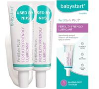 Babystart Fertility Lubricant Duo Pack - FertilSafe Plus 2X 75- Pre-Filled Lubricating Gel Tube - Natural, Water Based Lubrification, Personal Fertile Friendly Lubricant for Couples Trying for a Baby