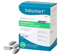 Babystart Fertility Supplements for Men - FertilMan Plus Advanced 120 Tablets, Male Fertility Vitamins with Zinc, Folic Acid and Vitamin D for Conception, Immune Support - Mens Health Supplement