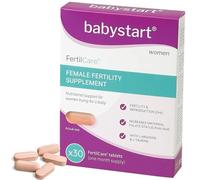 Babystart Fertility Supplements for Women - FertilCare 30 Tablets, 1 Month Supply, Prenatal Vitamins and Minerals Including Folic Acid, Vitamins B, C, D, E for Conception and Nutritional Support