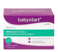 Babystart FertilOva Fertility Supplement, Help with Conception for Women - for Female use (30 sachets)