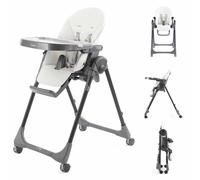 Oyster Home Bistro High Chair - White