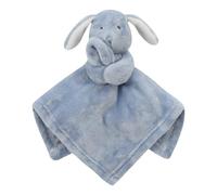 BabyTown Baby Comforter Blanket Soft Plush Security Blanket Animal Comfort Toy DUSKY BLUE BUNNY