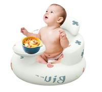 Babyy Inflatable Seat for Babies - Baby Support Seat | Back Support Sofa for Babies | Baby Floor Seats for Sitting Up | Baby Seat Inflatable for 3-36 Months | Built-in Air Pump, Home and Travel