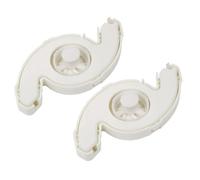 BABZ 8193983 Dishwasher Swivel Spray Arm Kit Upper Spray Arm Replacement Compatible with Whirlpool Kenmore Dishwasher Replaces AP3775842 2 Piece Set