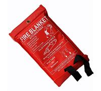 Babz Fire Blanket Large Quick Release Fighting Tabs in Case 1M X 1M