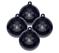 BABZ - Pro 28 Inch Diameter - The Original Inflatable Boat Fender Bumper for Docking, Tie Up Raft, Marine, Wakesurf, Pontoon, Fishing, Yachts, and More (Stealth Black, 4 Pack)