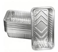 BAC404 & BAC582 Grill Drip Pan Liners Replacement Parts for Traeger Timberline 850 and 1300 (Gen 1 and 2 Models) Pellet Grills, Aluminum Grease Trays for Traeger Timberline Pellet Grills, 20 Packs
