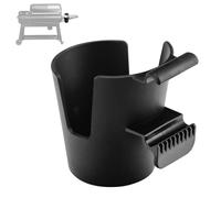 BAC707 Cup Holder Grill Accessory Compatible with Any Tra-Eger P-A L Grill, Fits Standard Plastic Cups and 12oz Cans and Bottles