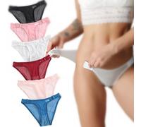 Bacacab Easy Off Underwear with Side Hook Closure, G String Thongs For Women Sexy Slutty, Bikini Briefs Low Rise Thong, 1 Set, L