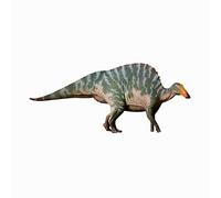BACALYSO | HAOLONGGOOD 1/35 Size Ouranosaurus, 8.3 inches (21 cm), PVC CE Mark, Painted, Kerat Bird Legs, Herbivorous Dinosaur Figure, Realistic Model, Plastic Model, Toy, Freestanding, Exhibition