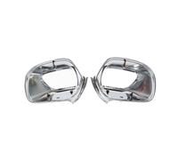 Bacar 1 Pair XF29011809-B Rear View Side Mirror Housing Exterior Mirrors Shell Mirror Cover ABS Chrome for Goldwing GL1800 2001-2011