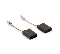 Bacar 22x 16x 6mm Carbon Brushes Dark Grey Electric Drill Angle Grinder 2Pcs
